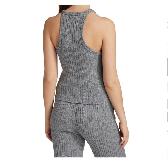 NAADAM Ribbed Halterneck Tank Top - Picture 5 of 6